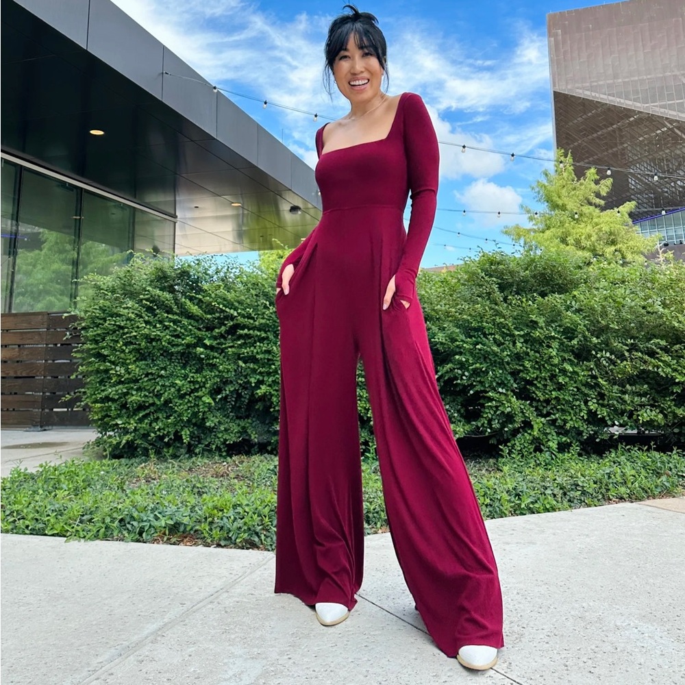 <3LOGILATES black jumpsuit